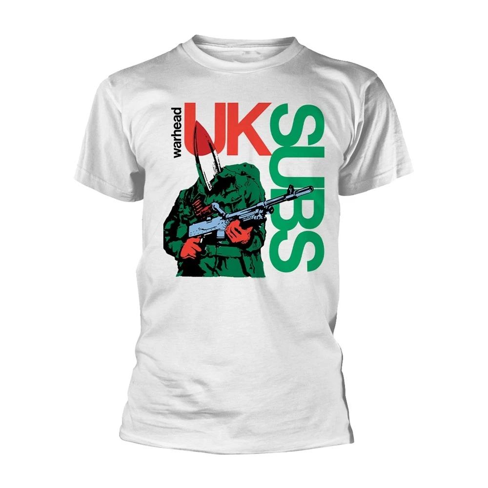 Uk Subs Warhead White Unisexs Tshirt