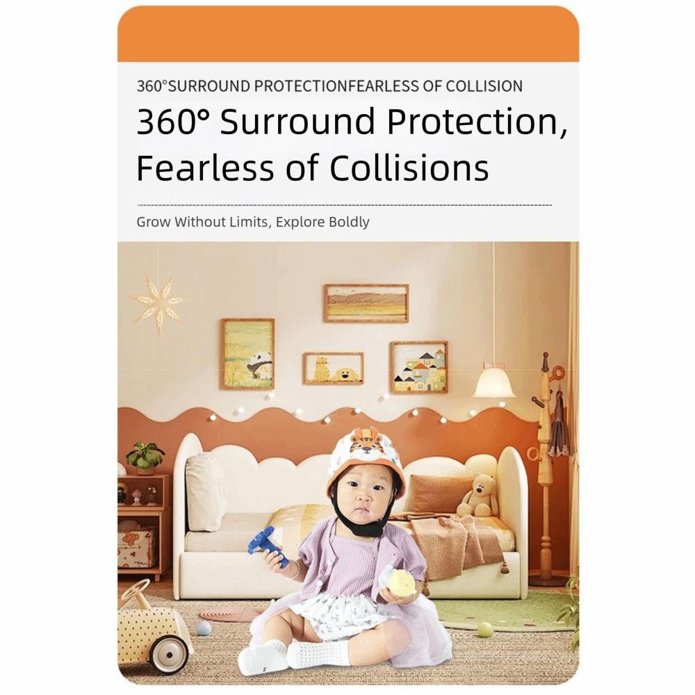 Breathable Baby Safety Hat Adjustable Toddler Safety Helmet Child Head Cushion  Crawling