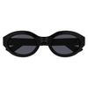 Grey Oval Ladies Sunglasses Gg1579s 001 53