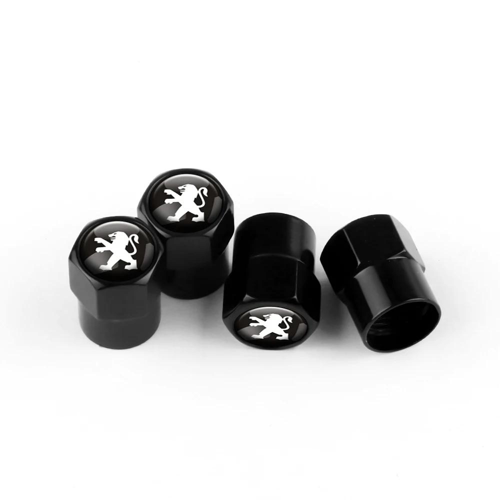 

Car Sticker 2025 Hot Car Styling 4pcs Metal Wheel Tire Valve Air Stem Cap Covers For Peugeot 207 3008 206 208 308 307 407 508 50 For Peugeot