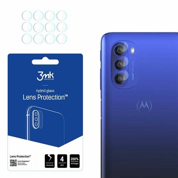Ochrona obiektywu do Motorola Moto G51 5G 3MK Lens Protect 4szt