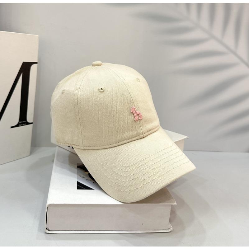 Four Seasons Embroidered Baseball Cap Children's Fashion Versatile Large Wide Soft Top Cap Men