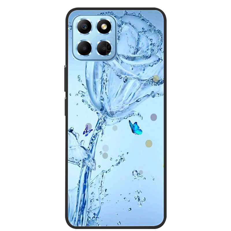 For Honor X8 5G X6 Case Animals TPU Soft Silicone Back Cover Case For Huawei Honor X8 5G Funda Honor X6 HonorX6 Cat Wolf Coque