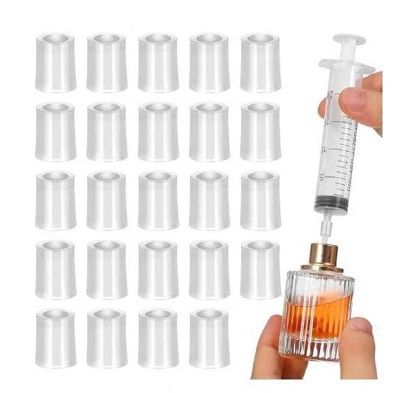 3Pcs Perfume Injection Converter Plastic Refill Adapter Tool For Transfer Liquid To Empty Bottle Travel Cosmetic Diy Accessory