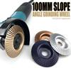100mm Plane Bevel Angle Grinding Wheel 16/22mm Aperture Rotary Disc Sanding Woods Carving Tool Abrasive Disc for Angle Grinder