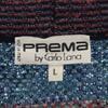 PREMA by CailoLana 90er Jahre Made in Italy Alter Overall Henkel Langarm V-Ausschnitt Strickjacke Herren Gebraucht