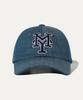 MAYOL My Logo Line Color Block Point Ball Cap_Denim