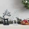Christmas Elk Ornaments Desktop Table Christmas Decoration Metal Crafts