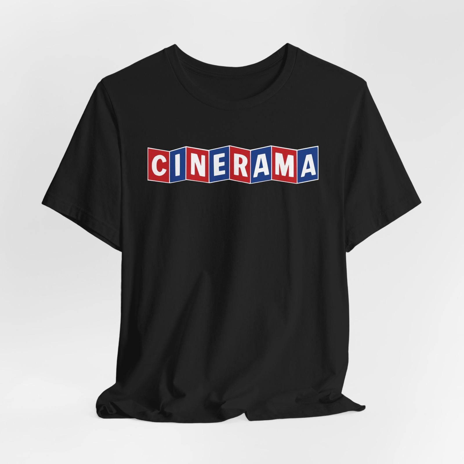 Unisex New Cinerama Logo Black/Navy Size S-5XL T-Shirt S разноцветный