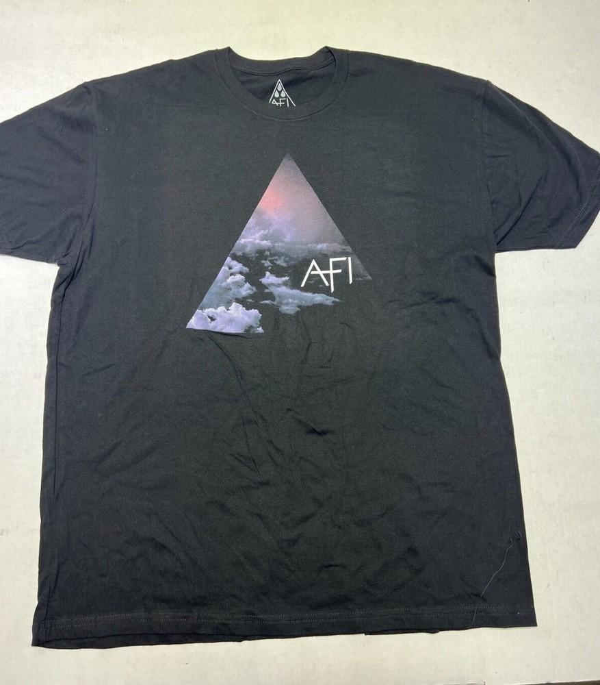 AFI  039Triangle Clouds039 Tee  TSHIRT OFFICIAL AFI BAND NEW Unisex T-Shirt Graphic Tee S