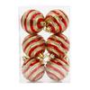 6Pcs/Set Gift Xmas Tree Decoration 6cm Christmas Spheres Pendant  Party Decoration