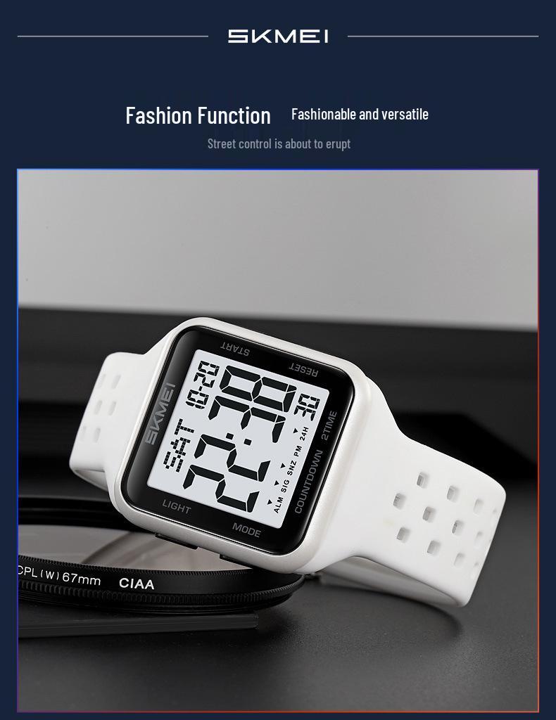 Shike Mei Multifunctional Men's Sport Watch - Waterproof, Luminous, with Breathable Strap