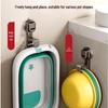 No-Drill Suction Cup Bathroom Washbasin Hook & Storage Rack
