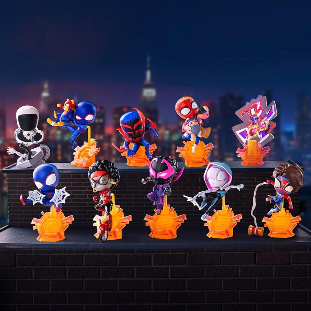 Pop Mart Marvel Spider-Man Across the Spider-Verse Figure 1 Piece PVC Blind Box Toy