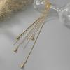 European and American Personality Simple Chain Fringed Brooch Versatile Beaded Multi-functional Suit Accessories Women