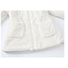 Rabbit Ears Coat Cute Baby Girl Faux Fur Fleece Jacket Children's Thickened Winter Warm Jacket
