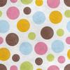 Royal Velvet Fabric Polyester For Sewing - Pattern Colored Dots 3