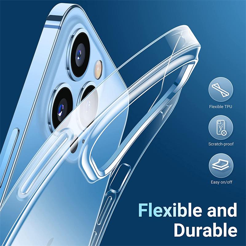 Ultra Thin Clear Case For Iphone 11 12 13 Pro Xs Max Xr X Soft Tpu Silicone For Iphone 13 Mini Back Cover Phone Case