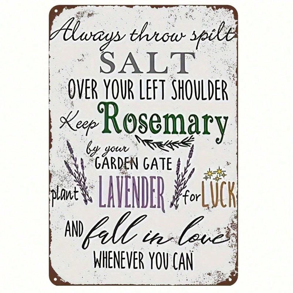 Pc xcmcm Practical Witch Wall Sign Inspirational Magic Decor Funny Novelty Metal Sign 20x20cm(8x8inch)