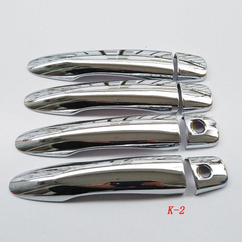 Door Handle Covers for Nissan Navara Np300 Chrome 2014 2015 2016 Car Styling Stickers Auto Accessories 8 Pcs
