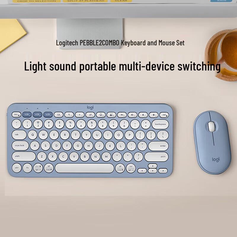 

Logitech PEBBLE 2 COMBO Wireless Keyboard and Mouse Set