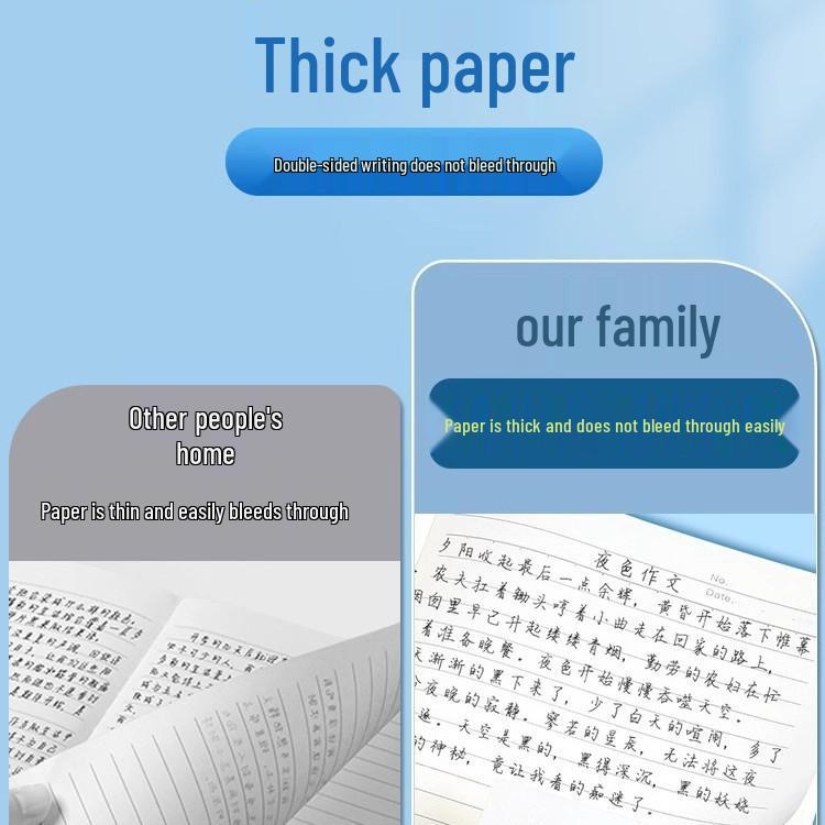 Simple School and Office Notebooks: Special Stationery for High School and Middle School Students