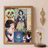 Diamond Painting 5D DIY Snow White Diamond Painting Set Suitable for Adults/Beginners Creative Gift Home Decoration