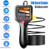 Handheld Industrial Endoscope Camera 1.1 Inch IPS HD 1181P 8mm Lens 6 LED 1611mA Borescope for Car Pipeline Inspection