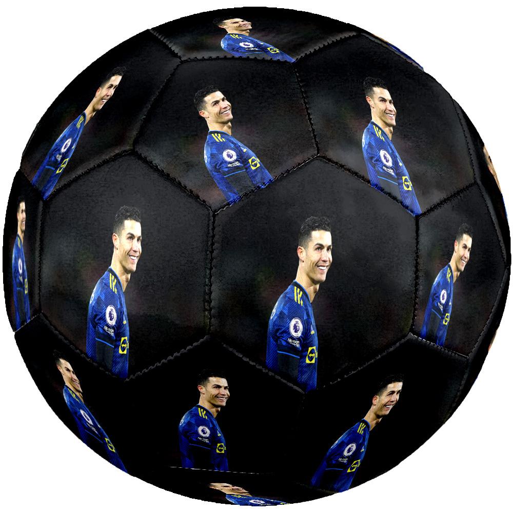 Cristiano Ronaldo Soccer Ball Size 5 Football Machine Sewn Indoor/Outdoor Universal Football for Football Accessories