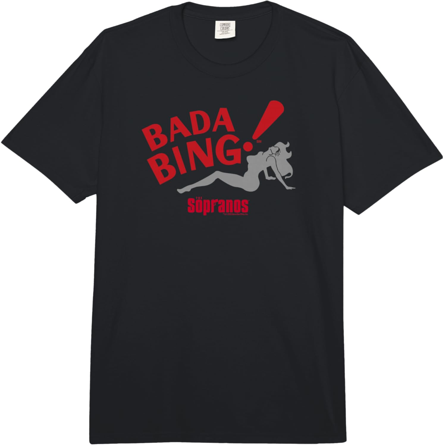 The Sopranos Bada Bing! Adult Comfort Colors Adult Heavyweight T-Shirt S разноцветный