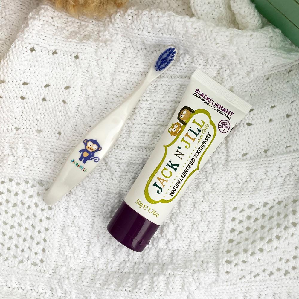 JACK N'JILL Children's Toothpaste Blackcurrant 40% Xylitol 50g
