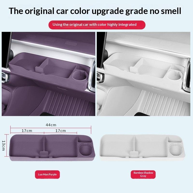 Fit For Leapmotor B10 B01 Lafa5 B05 Car Passenger Side Expansion Storage Box Hole Design Small Table Car Interior Practical