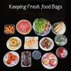 500pcs reusable thickened elastic food-grade plastic wrap, stretchable bowl covers, for kitchen fresh-keeping