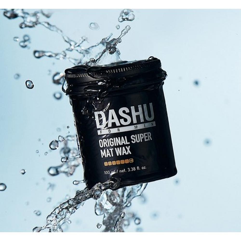 DASHU Per Uomo Cera per Capelli Premium Originale Super Opaca, 100ml - cera styling opaca a tenuta forte, Coreana