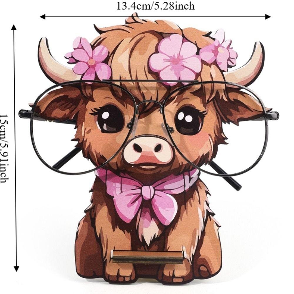 Hand-carved Animal Glasses Frame 3D Eyeglass Rack Cute Glasses Display Stand  Home Decor