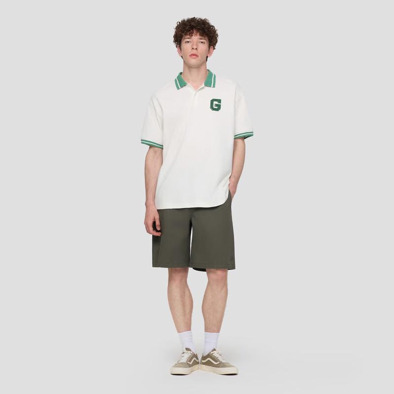 Gap Men's Straight Fit Elastic Waist Casual Shorts
