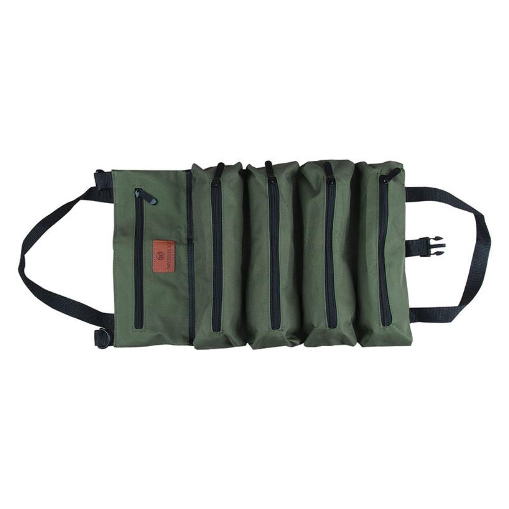 Canvas tool kit, carpentry, electrician, specialized maintenance storage bag, roll, car tool bag, portable tool kit