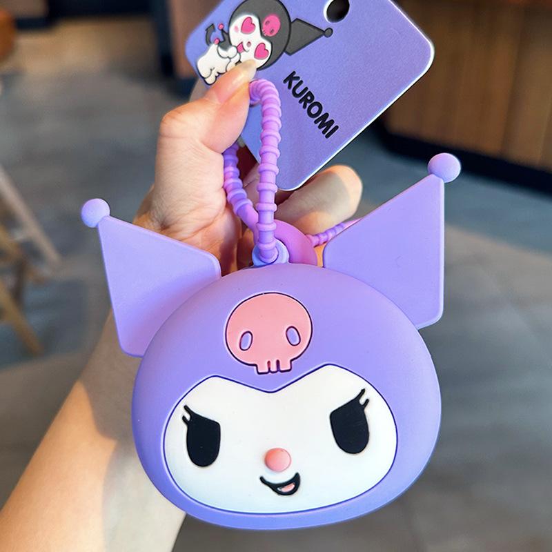 Change Bag Creative Multifunctional Keychain Cartoon Kulomie Big Ear Dog Headphone Bag