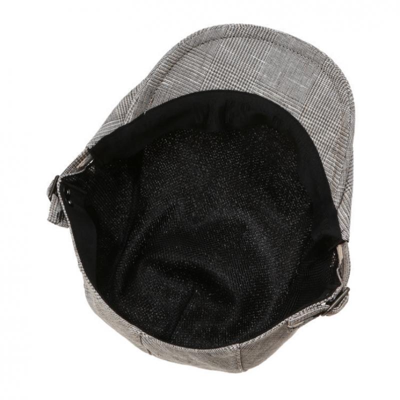 Daks Men S Brown Logo Hunting Cap Dbhe5e754w3