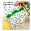 Multi Sensory Crinkle Plush Animal Toy 23in, Colorful & Soothing