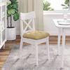 Seat Cushions 4 Pcs Grey Green 40 X 40 Cm Cord Fabric