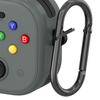 TPU Protective Case with Keychain for Airpods Funny Handheld Game Design Hard Shell Cover with Safety Lock Design for Men Boys