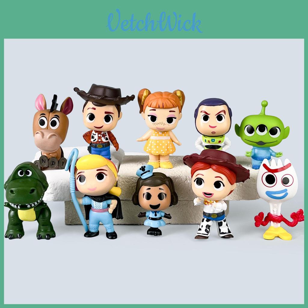 Toy Story Pvc Action Figures Set With Collectible Characters For Kids And Collectors