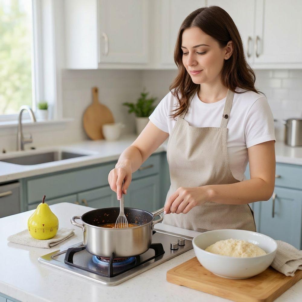 Timer a forma di pera Cartone Animato Mini Timer Conto alla Rovescia Fornitura da Cucina Sveglie Cottura