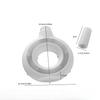 Circle Vase Silicone Mold, Oval, Circle, Stripe, Ins Style, Large Ornament, Donut, Flower Vase Mold