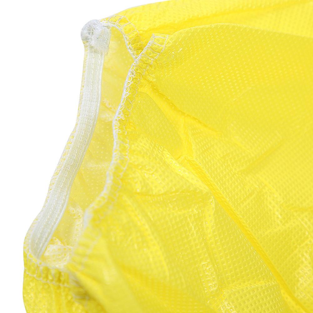 Waterproof Dustproof Anti Static Shoe Covers Chemical Safety Boots Protectors Yellow