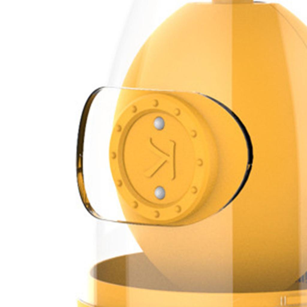 Egg Spinner AS Transparent Shell Silicone Tray Manual Fast Mixing Golden Egg Maker for Kitchen Manual Version