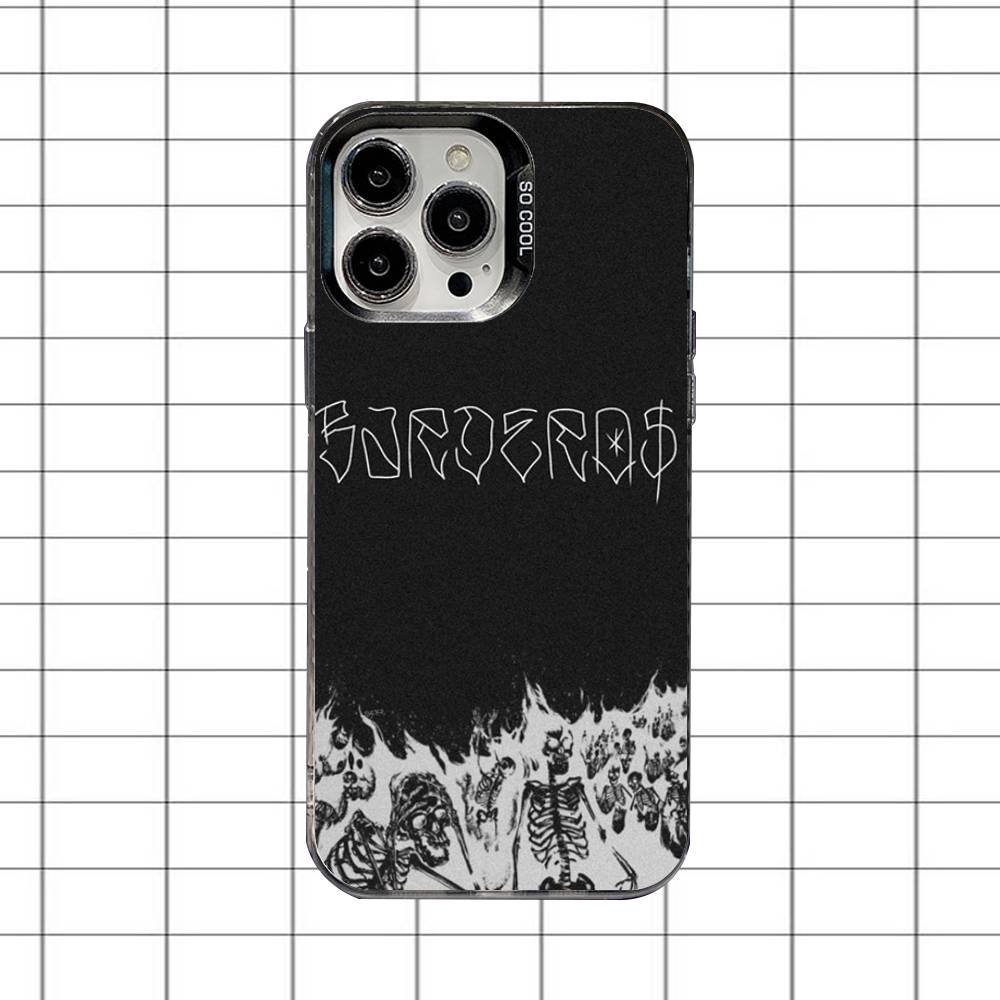 C.R.O Muriendo Lento Phone Case For iPhone 16,15,14,13,12,11,8,7,Pro,Max,Plus,Mini,XS,SE Anti Fall Black Matte Hard