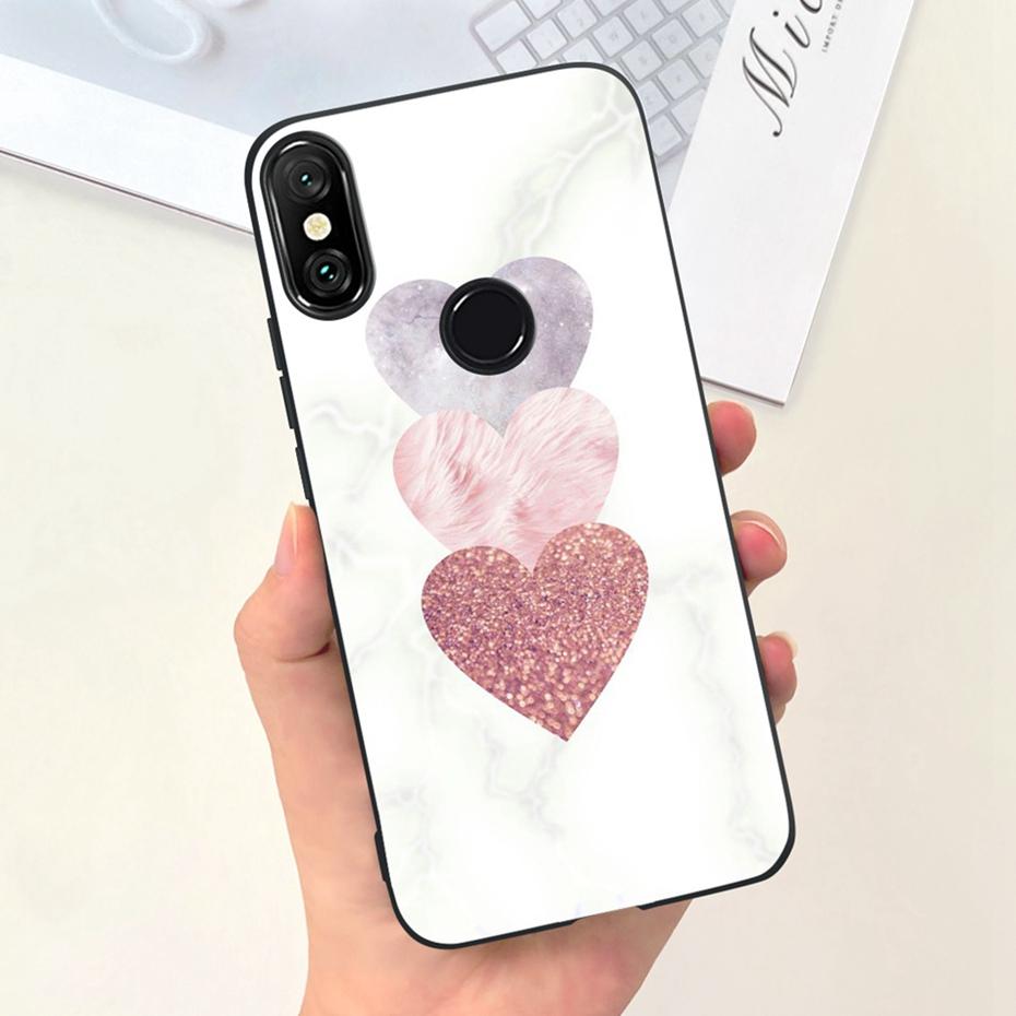 Fashion Phone Case For Xiaomi Mi A2 Lite 5.84" Candy Color Soft Silicone TPU Bumper For Xiaomi Mi A2lite Back Cover