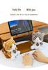 Striped Cat Plush Doll for Kids' Sleep Comfort & Desk Decor